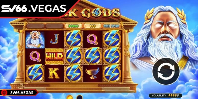 Greek Gods SV66 tích hợp thần thoại, hệ số thưởng 