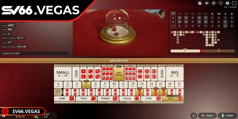 Sicbo SV66 - Siêu Phẩm Cá Cược Xúc Xắc Đầy Sự Thú Vị 3 Các quy tắc đặc biệt trong tựa game